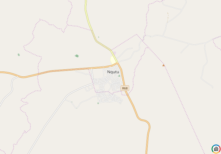 Map location of Nqutu